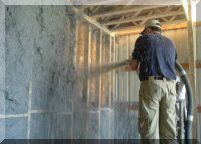 Cellulose wall spray